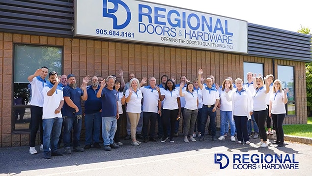 Regional Doors & Hardware Showroom